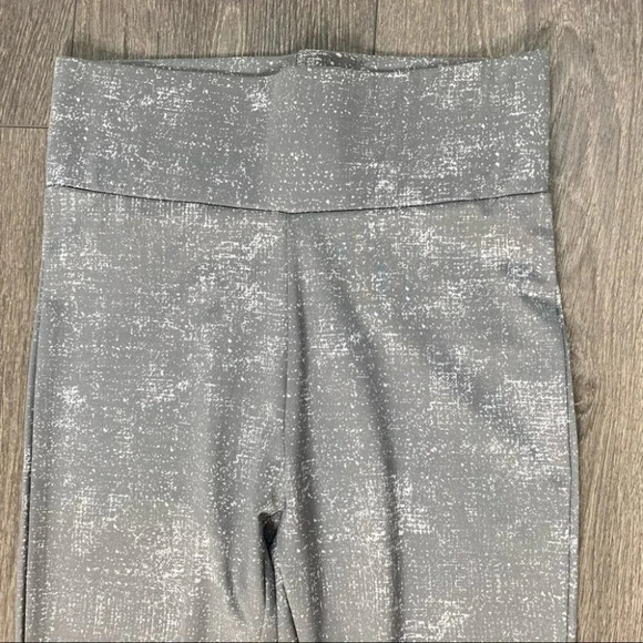 Mexx Women's Leggings Washed Tie Dye Ruched Grey High Rise Waist Size XS - Picture 6 of 14